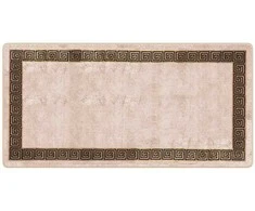 Kilimėlis MARSA Juodas 100 x 200 cm Poliesteris ir PVC