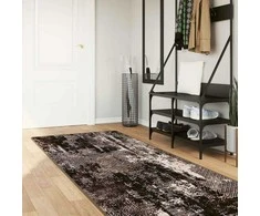 Kilimėlis MARSA Juodas 100 x 250 cm Poliesteris ir PVC