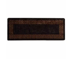 Kilimėlis MARSA Juodas 100 x 250 cm Poliesteris ir PVC