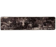 Kilimėlis MARSA Juodas 50 x 100 cm Poliesteris ir PVC