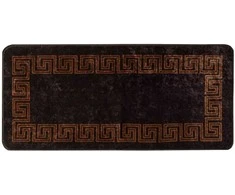 Kilimėlis MARSA Juodas 50 x 100 cm Poliesteris ir PVC