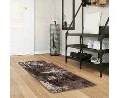 Kilimėlis MARSA Juodas 50 x 150 cm Poliesteris ir PVC