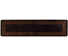 Kilimėlis MARSA Juodas 50 x 200 cm Poliesteris ir PVC