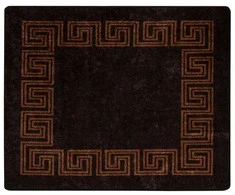 Kilimėlis MARSA Juodas 80 x 100 cm Poliesteris ir PVC