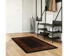 Kilimėlis MARSA Juodas 80 x 100 cm Poliesteris ir PVC