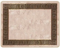 Kilimėlis MARSA Juodas 80 x 100 cm Poliesteris ir PVC