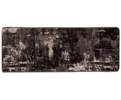 Kilimėlis MARSA Juodas 80 x 200 cm Poliesteris ir PVC