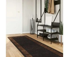 Kilimėlis MARSA Juodas 80 x 350 cm Poliesteris ir PVC