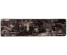 Kilimėlis MARSA Juodas 80 x 400 cm Poliesteris ir PVC