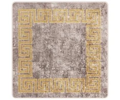 Kilimėlis MARSA Pilka 100 x 100 cm Poliesteris ir PVC
