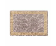 Kilimėlis MARSA Pilka 100 x 150 cm Poliesteris ir PVC
