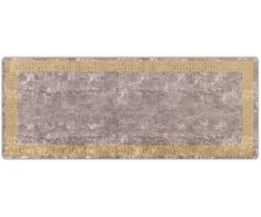 Kilimėlis MARSA Pilka 100 x 250 cm Poliesteris ir PVC