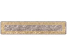 Kilimėlis MARSA Pilka 50 x 250 cm Poliesteris ir PVC