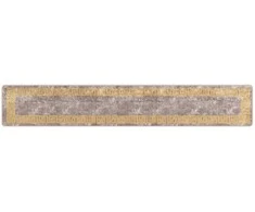 Kilimėlis MARSA Pilka 50 x 300 cm Poliesteris ir PVC