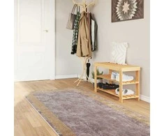 Kilimėlis MARSA Pilka 80 x 350 cm Poliesteris ir PVC