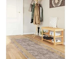 Kilimėlis MARSA Pilka 80 x 400 cm Poliesteris ir PVC