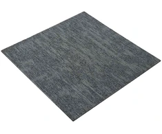 Kilimų plytelė Dangaus pilka 50 x 50 cm 20 pcs PP ir Bitumas
