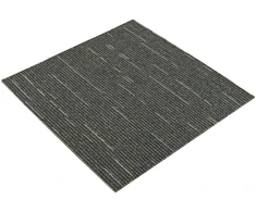 Kilimų plytelė Dryžuota šviesiai žalia 50 x 50 cm 36 pcs