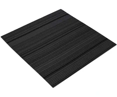 Kilimų plytelė Juostelėta šviesiai pilka 50 x 50 cm 20 pcs