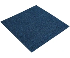 Kilimų plytelė Mėlyna 50 x 50 cm 4 pcs PP ir Bitumas