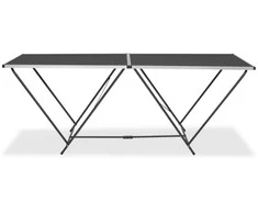 Klijavimo stalas, sulankst., MDF ir aliuminis, 200x60x78cm