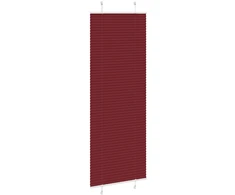 Klostuotos žaliuzės, bordo raudonos, 80x200 cm, audinys, plotis 79,4 cm, poliesteris