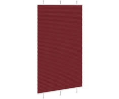 Klostuotos žaliuzės, bordo spalvos, 115x200 cm, audinys, plotis 114,4 cm, poliesteris