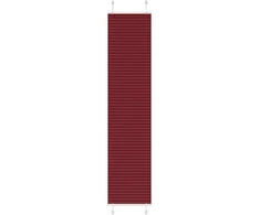 Klostuotos žaliuzės, bordo spalvos, 45x200 cm, audinys, plotis 44,4 cm, poliesteris