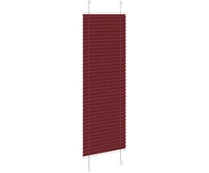 Klostuotos žaliuzės, bordo spalvos, 50x150 cm, audinys, plotis 49,4 cm, poliesteris