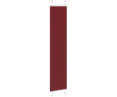 Klostuotos žaliuzės, bordo spalvos, 50x200 cm, audinys, plotis 49,4 cm, poliesteris