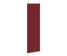 Klostuotos žaliuzės, bordo spalvos, 55x200 cm, audinys, plotis 54,4 cm, poliesteris
