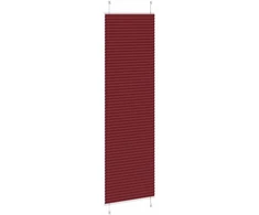 Klostuotos žaliuzės, bordo spalvos, 65x200 cm, audinys, plotis 64,4 cm, poliesteris