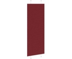 Klostuotos žaliuzės, bordo spalvos, 70x200 cm, audinys, plotis 69,4 cm, poliesteris
