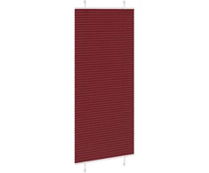 Klostuotos žaliuzės, bordo spalvos, 90x200 cm, audinys, plotis 89,4 cm, poliesteris