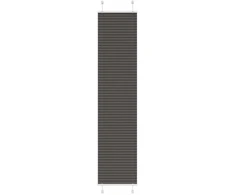 Klostuotos žaliuzės, juodos, 50x200 cm, audinys, plotis 49,4 cm, poliesteris