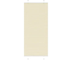 Klostuotos žaliuzės, kreminės spalvos, 100x200 cm, audinys, plotis 99,4 cm, poliesteris
