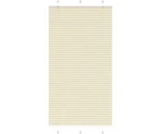 Klostuotos žaliuzės, kreminės spalvos, 105x200 cm, audinys, plotis 104,4 cm, poliesteris