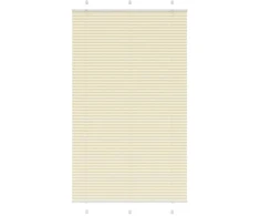 Klostuotos žaliuzės, kreminės spalvos, 110x200 cm, audinys, plotis 109,4 cm, poliesteris