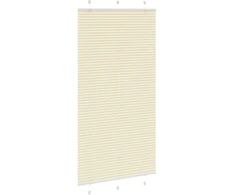 Klostuotos žaliuzės, kreminės spalvos, 110x200 cm, audinys, plotis 109,4 cm, poliesteris