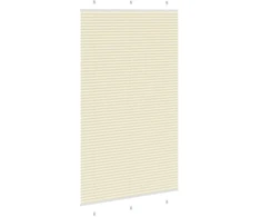 Klostuotos žaliuzės, kreminės spalvos, 115x200 cm, audinys, plotis 114,4 cm, poliesteris