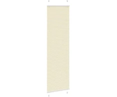 Klostuotos žaliuzės, kreminės spalvos, 65x200 cm, audinys, plotis 64,4 cm, poliesteris