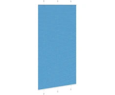Klostuotos žaliuzės, mėlynos, 110x200 cm, audinys, plotis 109,4 cm, poliesteris