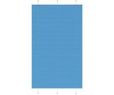 Klostuotos žaliuzės, mėlynos, 115x200 cm, audinys, plotis 114,4 cm, poliesteris
