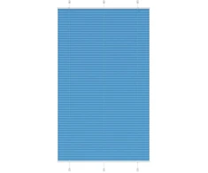 Klostuotos žaliuzės, mėlynos, 120x200 cm, audinys, plotis 119,4 cm, poliesteris