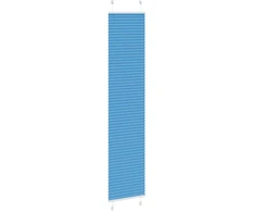 Klostuotos žaliuzės, mėlynos, 40x200 cm, audinys, plotis 39,4 cm, poliesteris