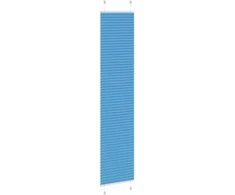 Klostuotos žaliuzės, mėlynos, 45x200 cm, audinys, plotis 44,4 cm, poliesteris