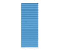 Klostuotos žaliuzės, mėlynos, 75x200 cm, audinys, plotis 74,4 cm, poliesteris