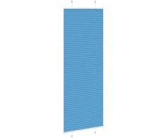 Klostuotos žaliuzės, mėlynos, 80x200 cm, audinys, plotis 79,4 cm, poliesteris