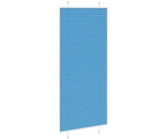 Klostuotos žaliuzės, mėlynos, 95x200 cm, audinys, plotis 94,4 cm, poliesteris