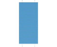 Klostuotos žaliuzės, mėlynos, 95x200 cm, audinys, plotis 94,4 cm, poliesteris